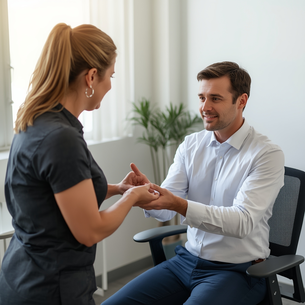 How Can Chiropractors Use Soft Tissue Techniques to Alleviate Carpal Tunnel Symptoms in Office Workers with Sedentary Lifestyles?