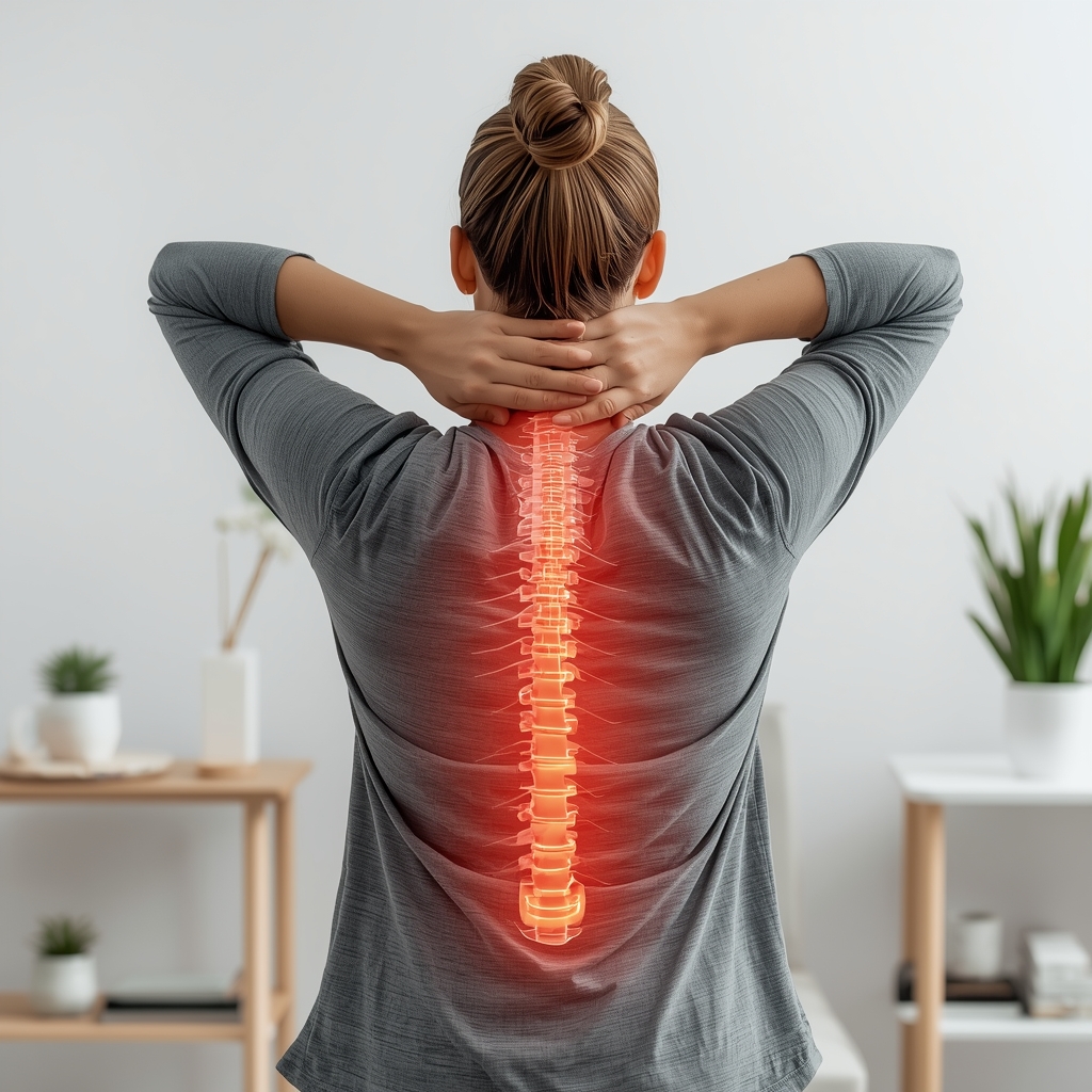 Thoracic Spine Mobilization and Ergonomic Adjustments for Chronic Upper Back Pain