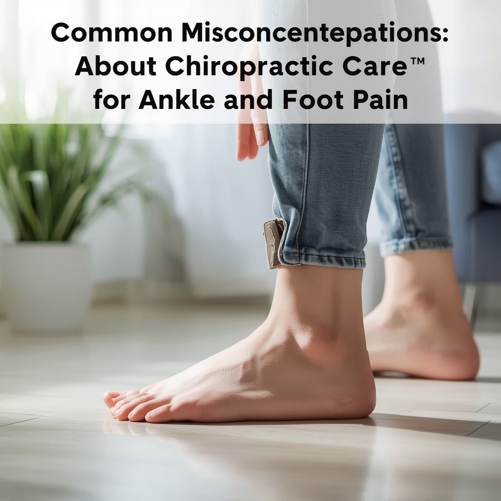 Common Misconceptions About Chiropractic Care for Ankle and Foot Pain