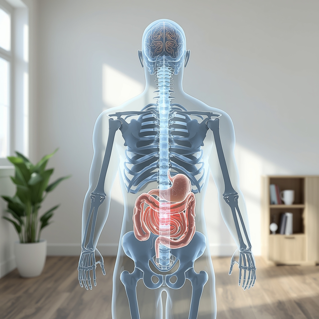 What Role Does the Vagus Nerve Play in the Gut-Brain Connection, and How Can Chiropractic Adjustments Influence Digestive Health?
