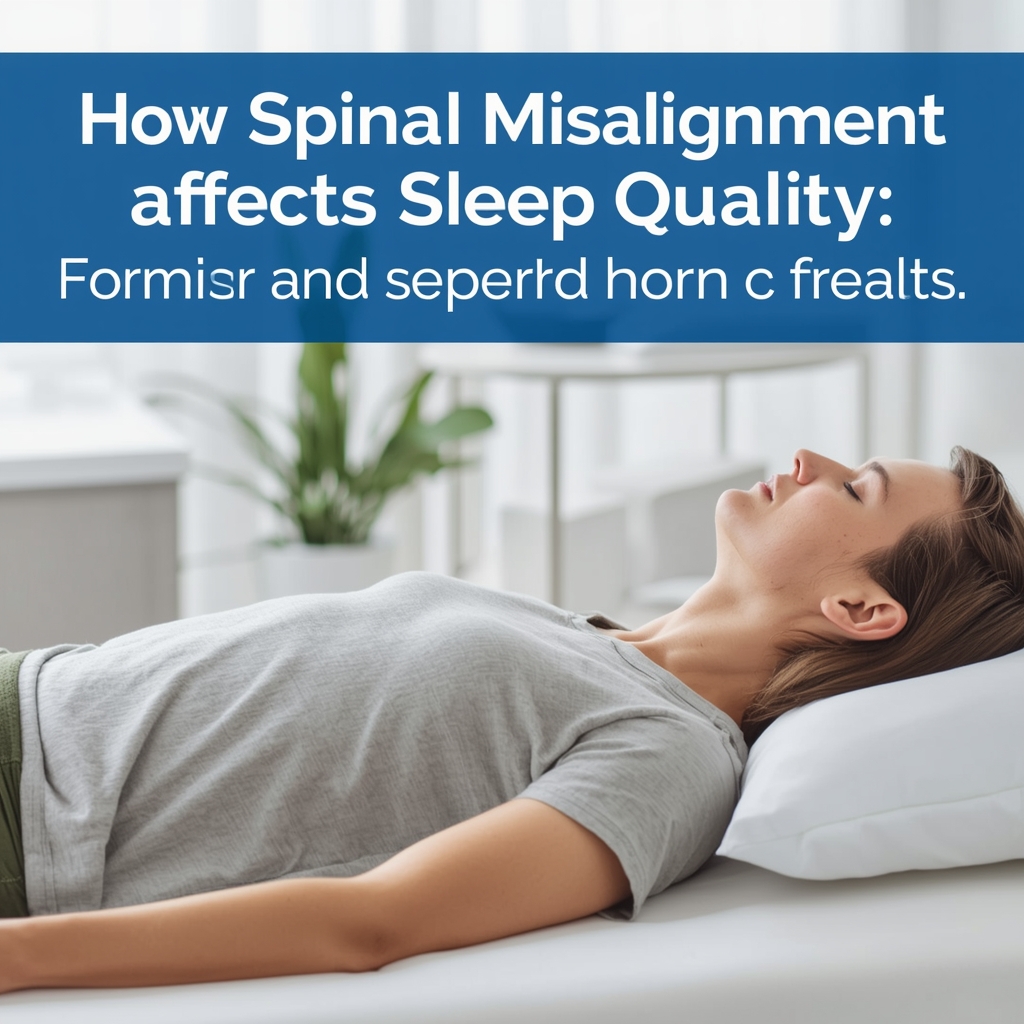 How Spinal Misalignment Affects Sleep Quality and What Adjustments Can Improve Restorative Sleep for Patients with Chronic Pain