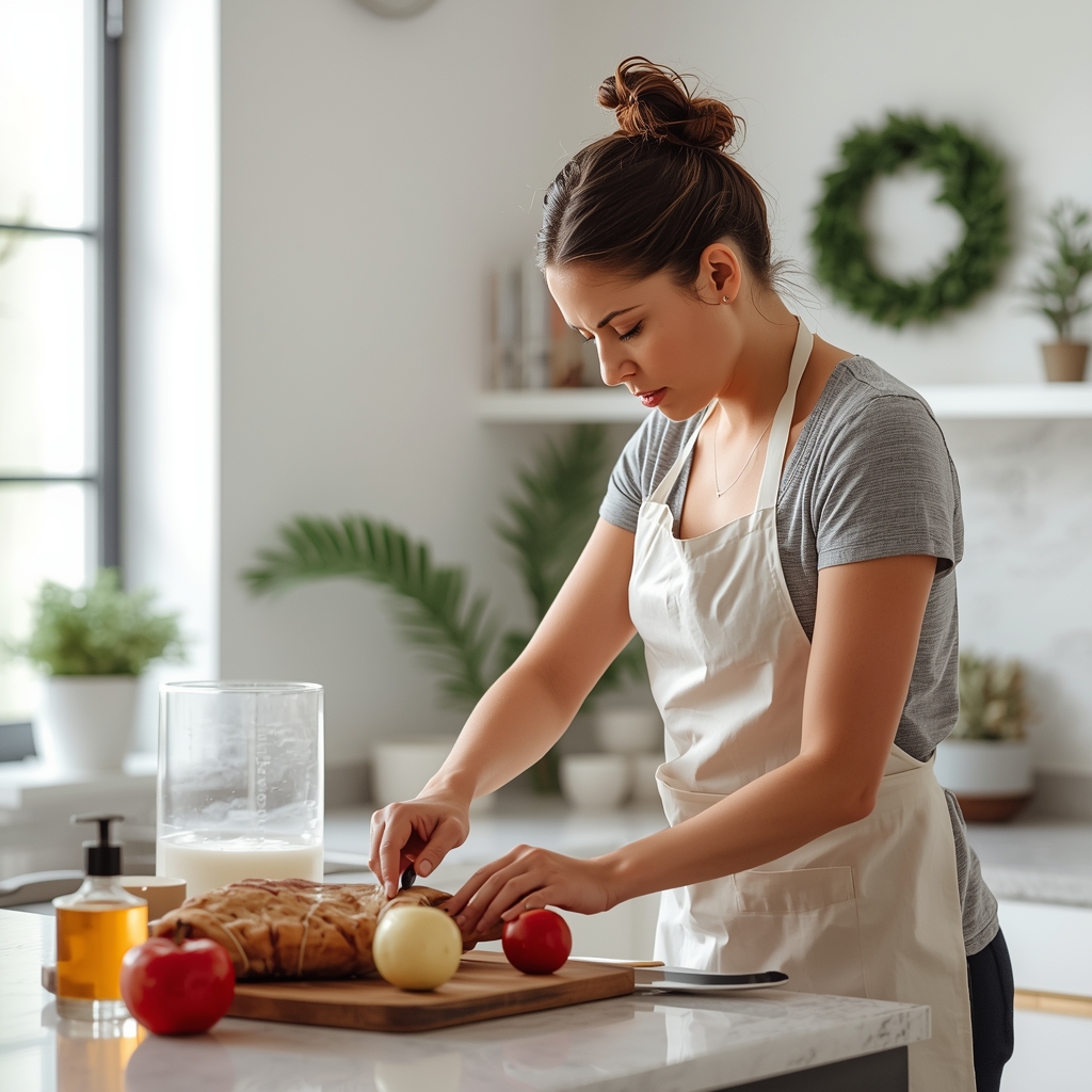 What Ergonomic Tips Can Prevent Injuries During Holiday Cooking and Cleaning Activities?
