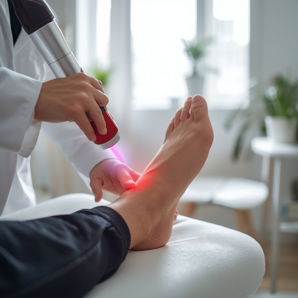 Cold Laser Therapy for Plantar Fasciitis: Effective Parameters and Spinal Adjustment Synergy