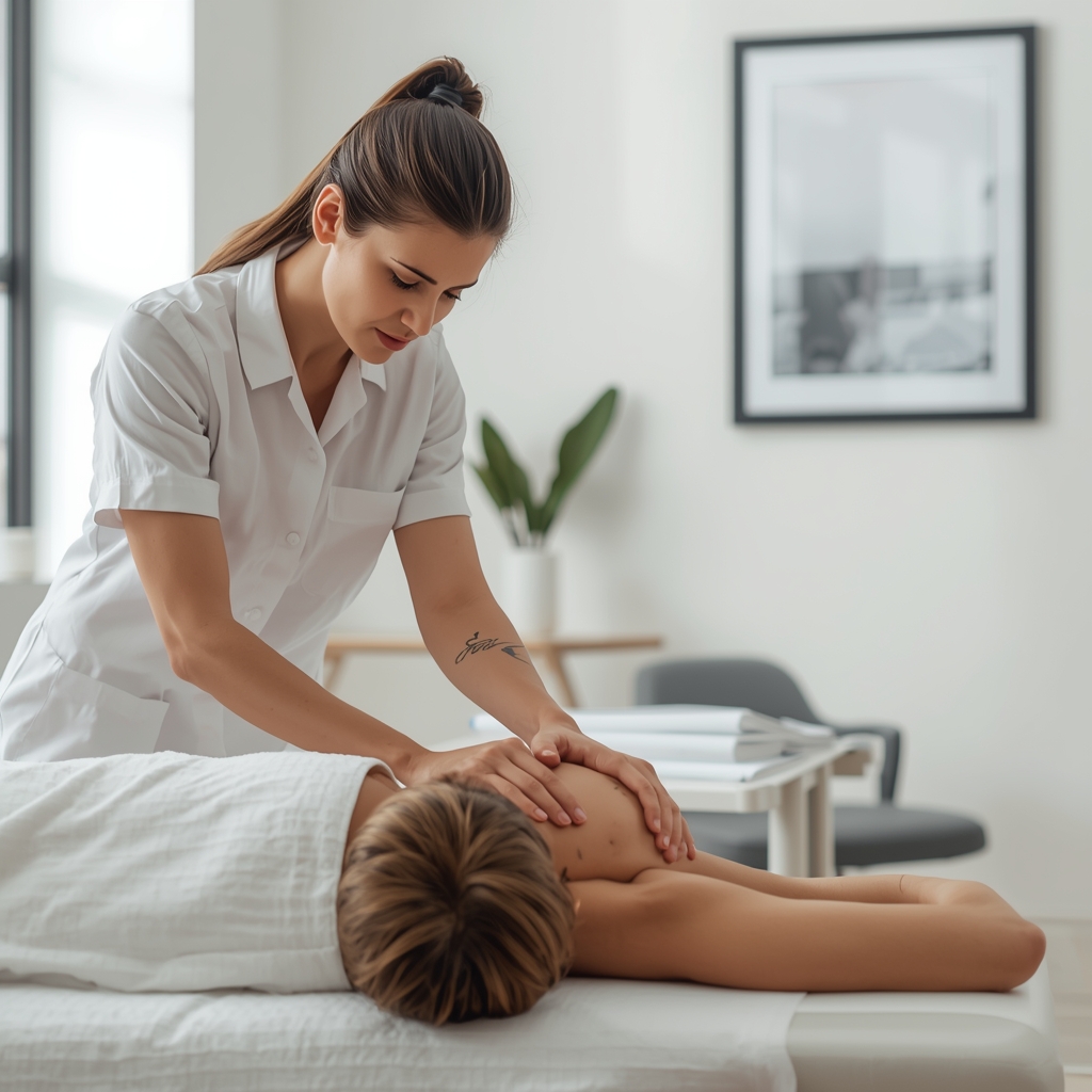 What Specific Massage Therapy Techniques Are Most Effective for Treating Chronic Neck Pain Alongside Chiropractic Adjustments?