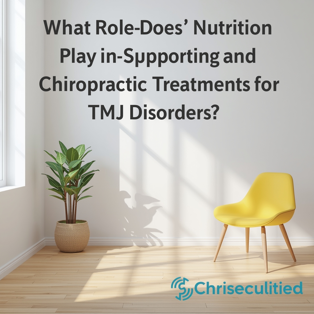 What Role Does Nutrition Play in Supporting Chiropractic Treatments for TMJ Disorders?