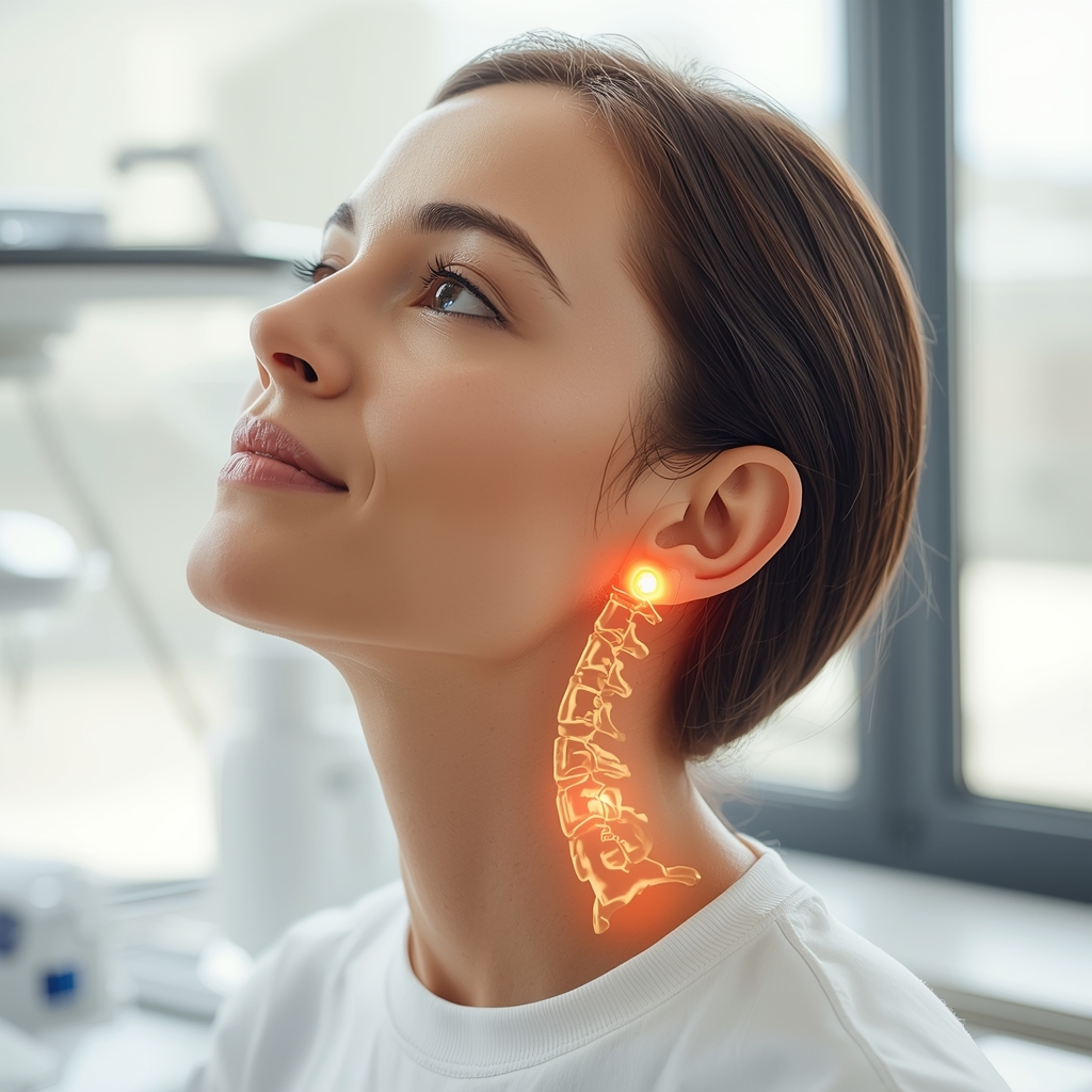 What Role Does Cervical Spine Alignment Play in Managing Temporomandibular Joint (TMJ) Disorders?