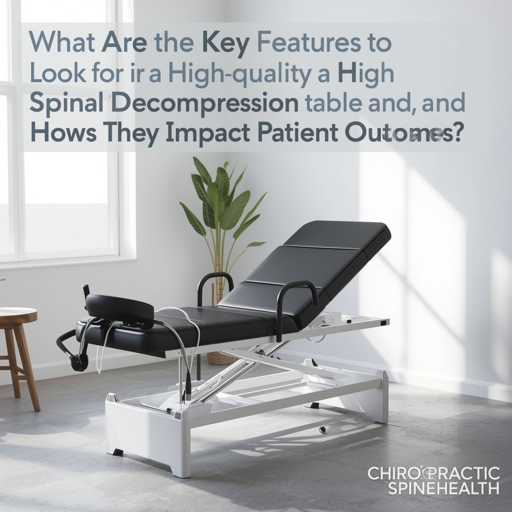 What Are the Key Features to Look for in a High-Quality Spinal Decompression Table, and How Do They Impact Patient Outcomes?