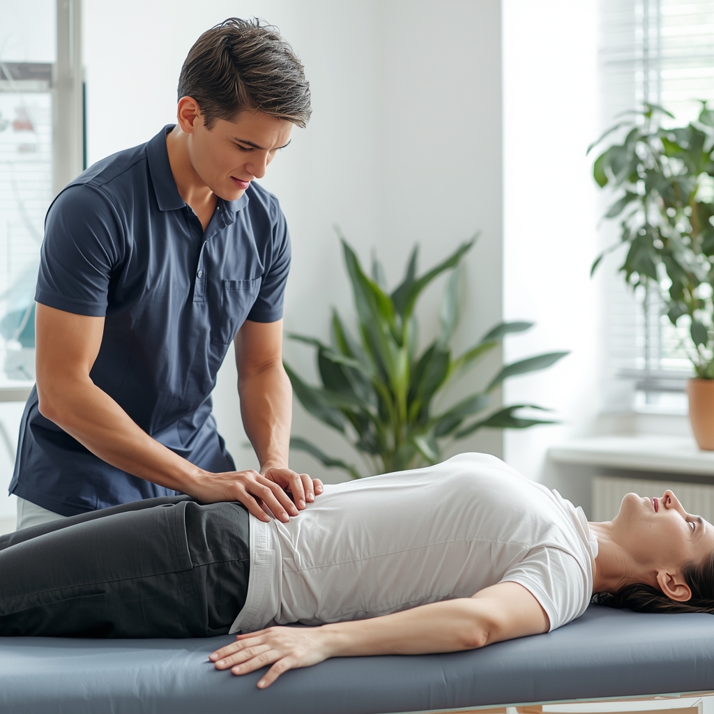 Step-by-Step Techniques for Demonstrating a Sacroiliac Joint Mobilization to Patients