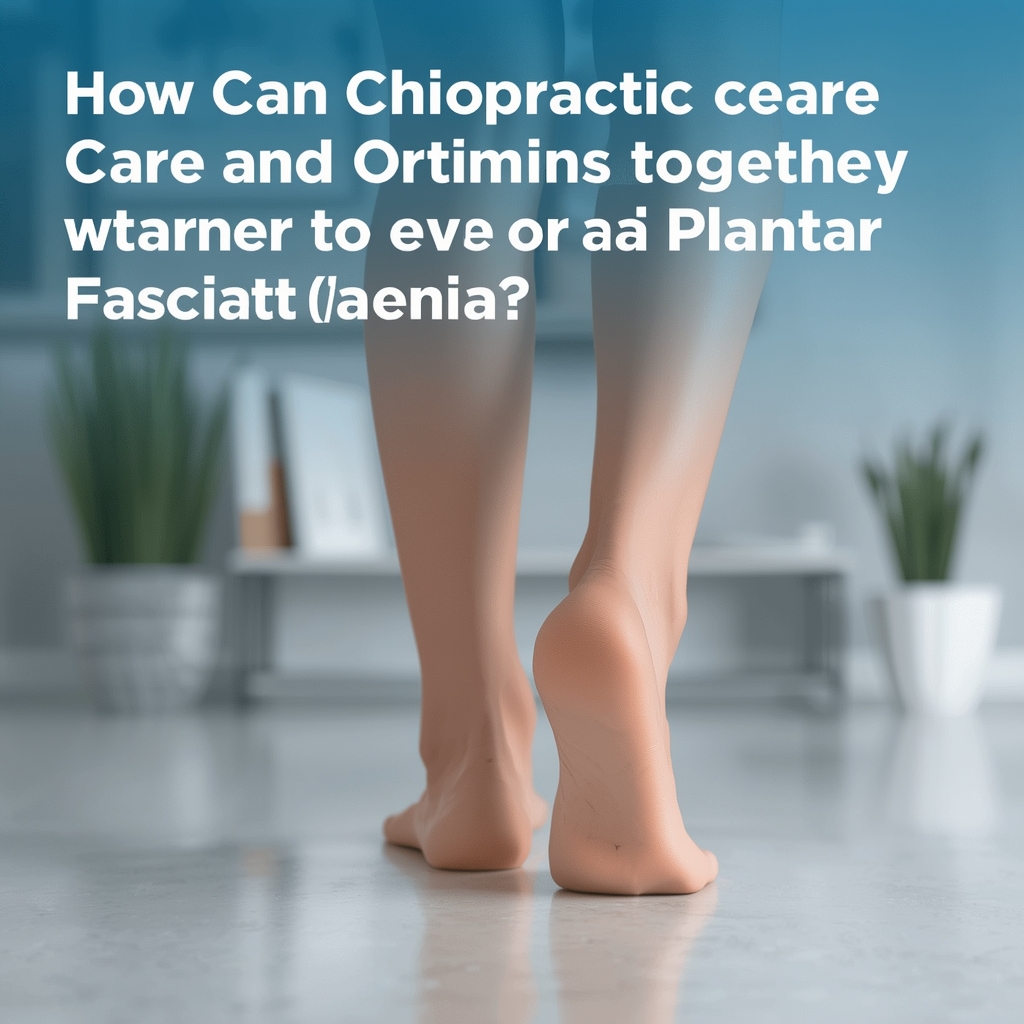 How Can Chiropractic Care and Custom Orthotics Work Together to Alleviate Plantar Fasciitis Pain?