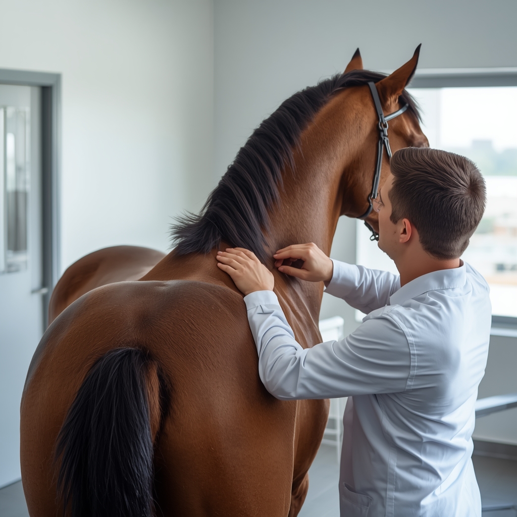 What Are the Key Considerations for Chiropractic Care in Performance Horses, and How Does It Improve Athletic Ability?