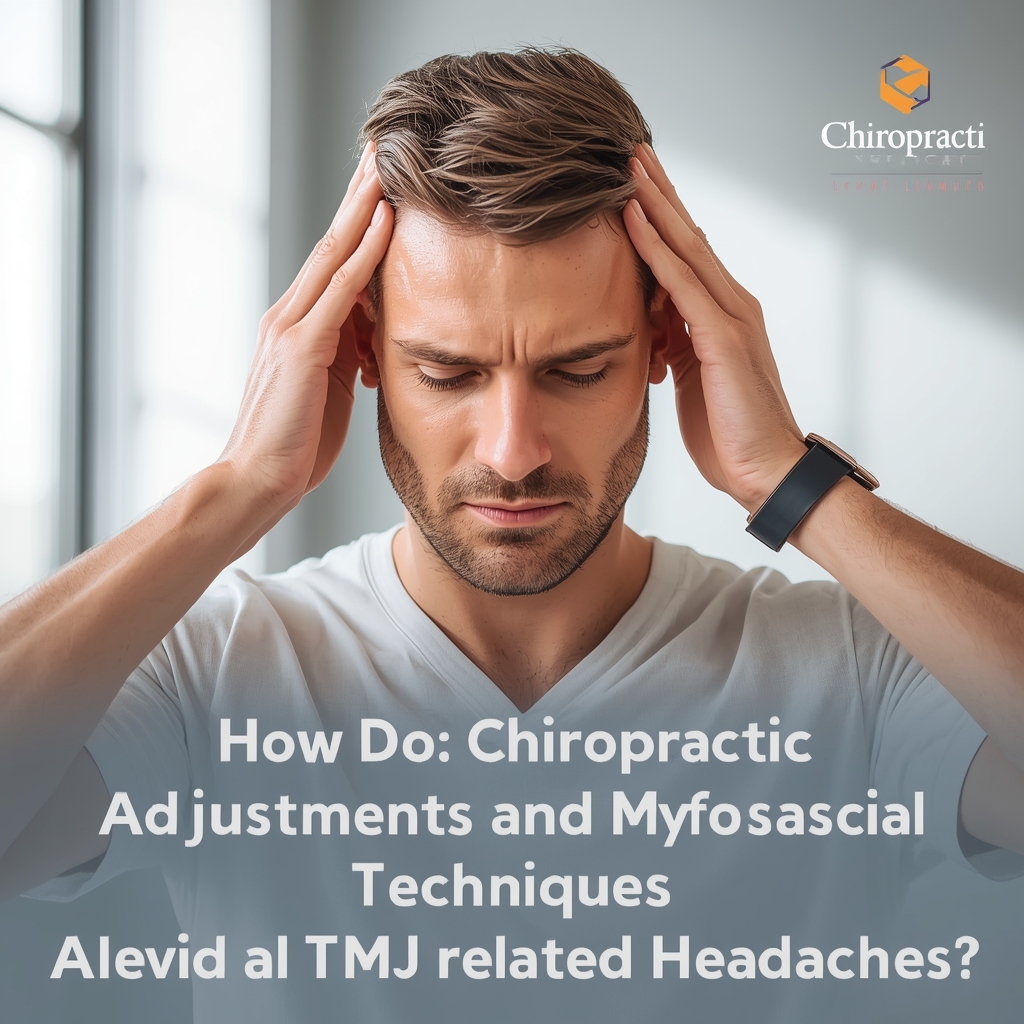 How Do Chiropractic Adjustments and Myofascial Release Techniques Alleviate TMJ-Related Headaches?