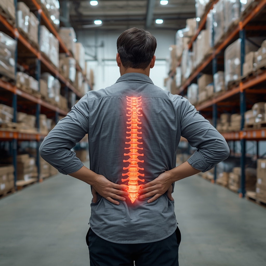 Ergonomic Interventions and Chiropractic Adjustments for Lower Back Injury Prevention in Warehouses