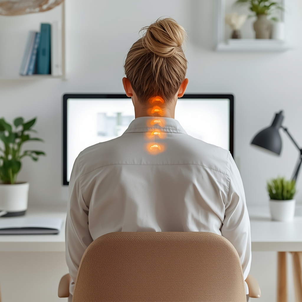 What Ergonomic Recommendations Can Chiropractors Provide to Prevent Tech Neck in Remote Workers?