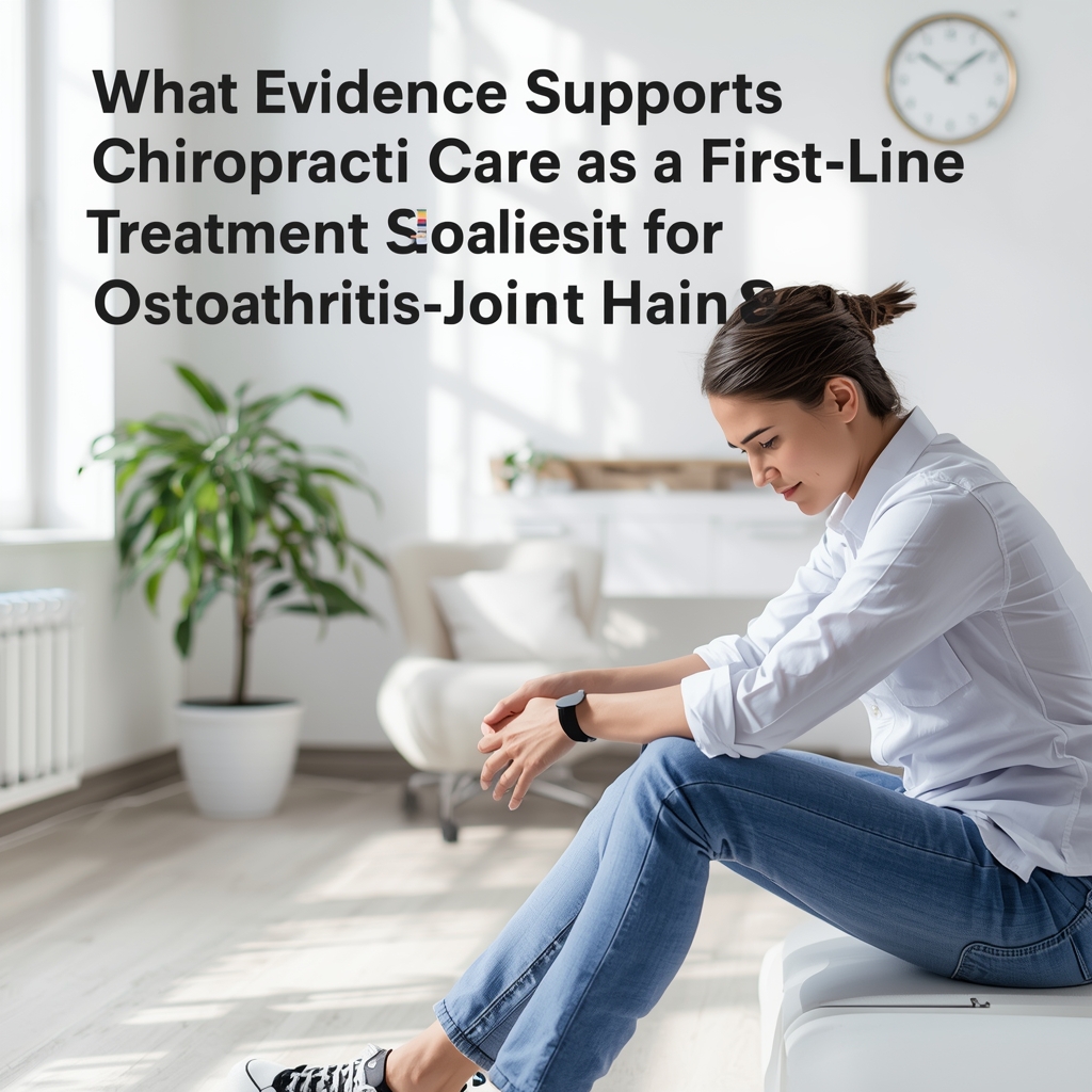 What Evidence Supports Chiropractic Care as a First-Line Treatment for Osteoarthritis-Related Joint Pain?