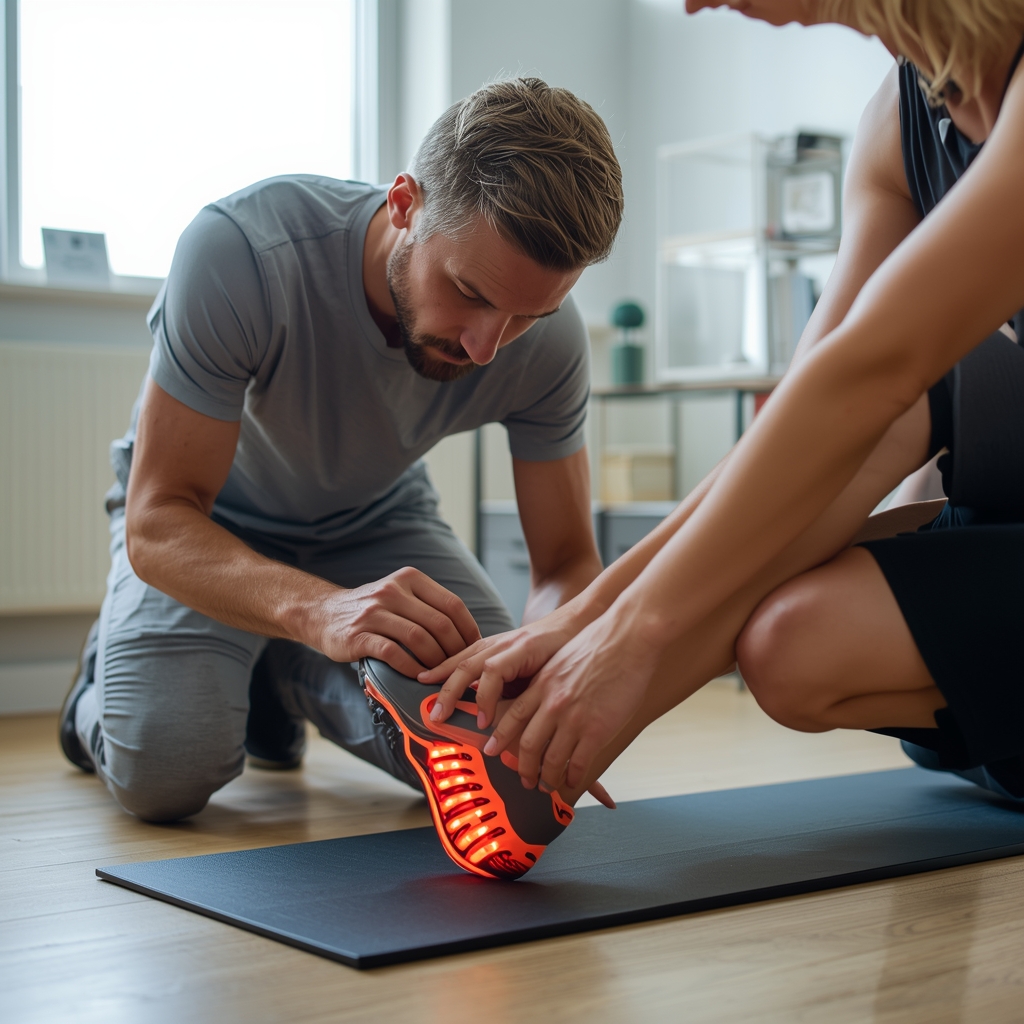 Chiropractic Adjustments and Footwear Modifications for Plantar Fasciitis in Runners