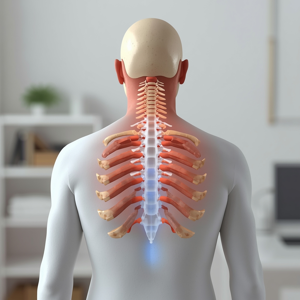 What Anatomical Structures Are Most Affected by Thoracic Spine Misalignments, and How Are They Corrected?