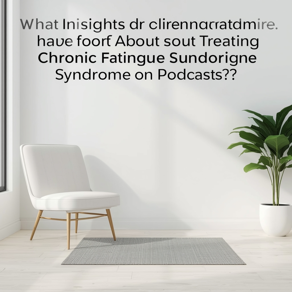What Insights Do Chiropractors Share About Treating Chronic Fatigue Syndrome on Podcasts?