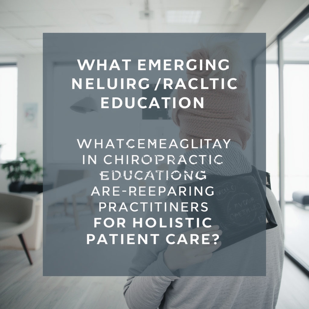 What Emerging Trends in Chiropractic Education Are Preparing Practitioners for Holistic Patient Care?