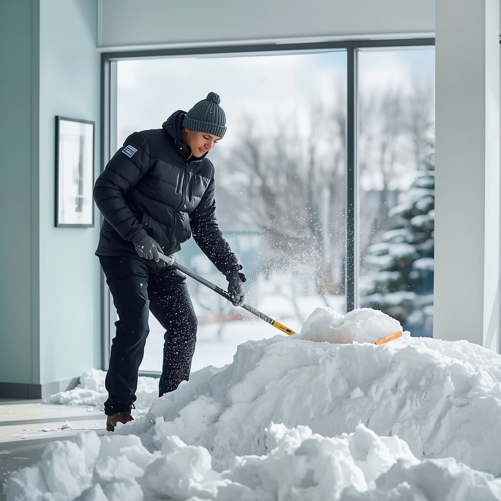 How Can Chiropractors Advise Patients on Safe Lifting Techniques During Winter Snow Removal?