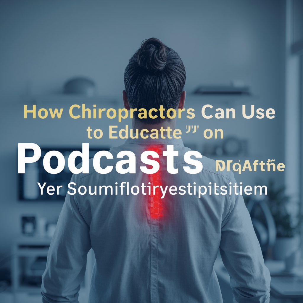 How Chiropractors Can Use Podcasts to Educate on Preventive Spine Health and Injury Avoidance