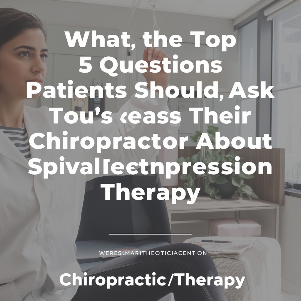 What Are the Top 5 Questions Patients Should Ask Their Chiropractor About Spinal Decompression Therapy?
