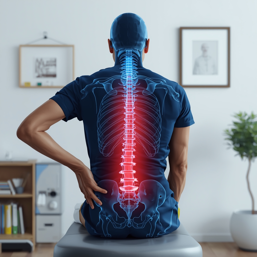 What Neurophysiological Processes Occur During a Spinal Adjustment to Alleviate Sciatica Symptoms?
