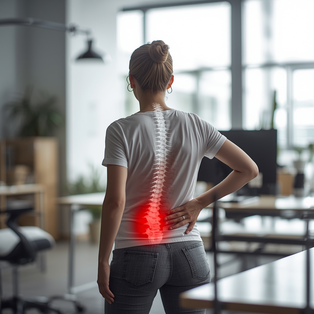 What Specific Spinal Adjustments and Postural Corrections Can Help Prevent Hip Pain in Office Workers with Sedentary Lifestyles?