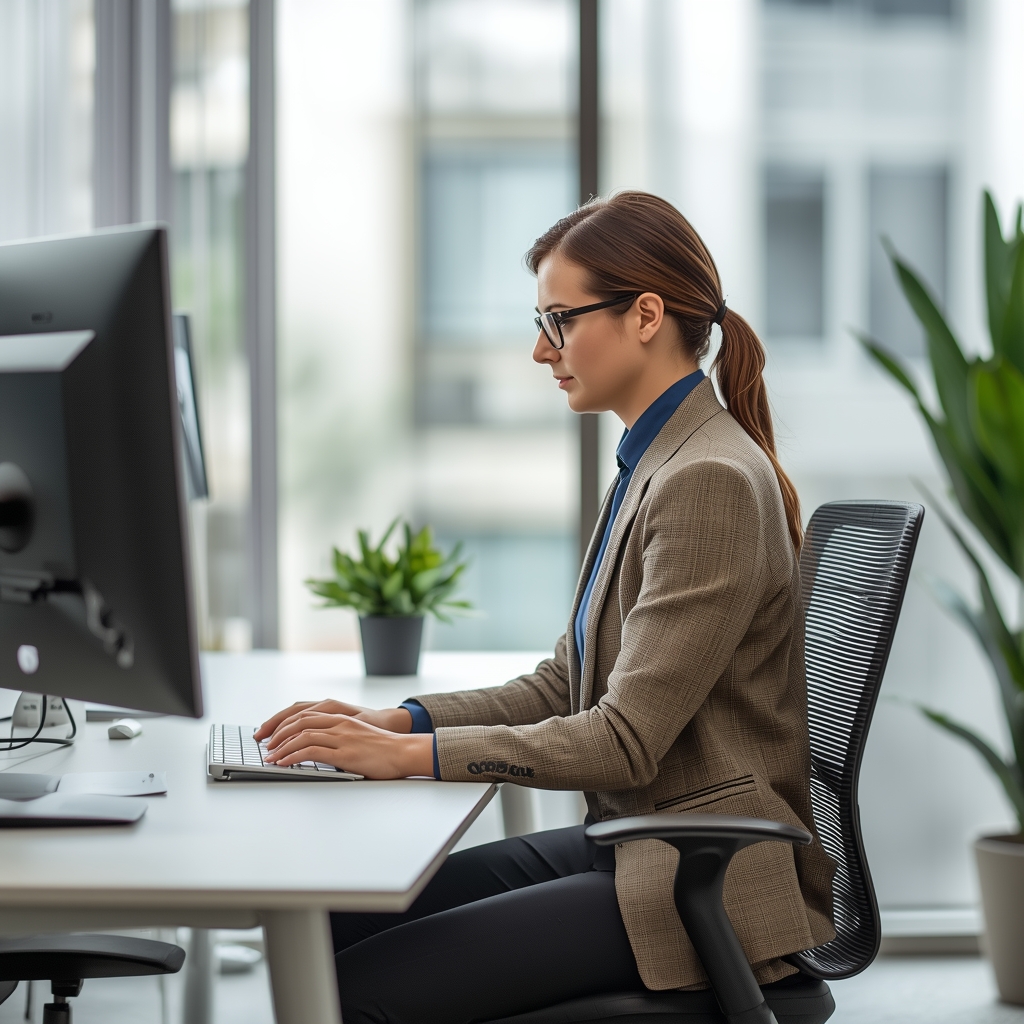 What Ergonomic and Chiropractic Strategies Are Most Effective for Preventing Repetitive Strain Injuries in Office Workers?