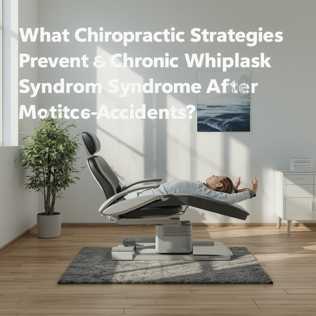 What Chiropractic Strategies Prevent Chronic Whiplash Syndrome After Motor Vehicle Accidents?