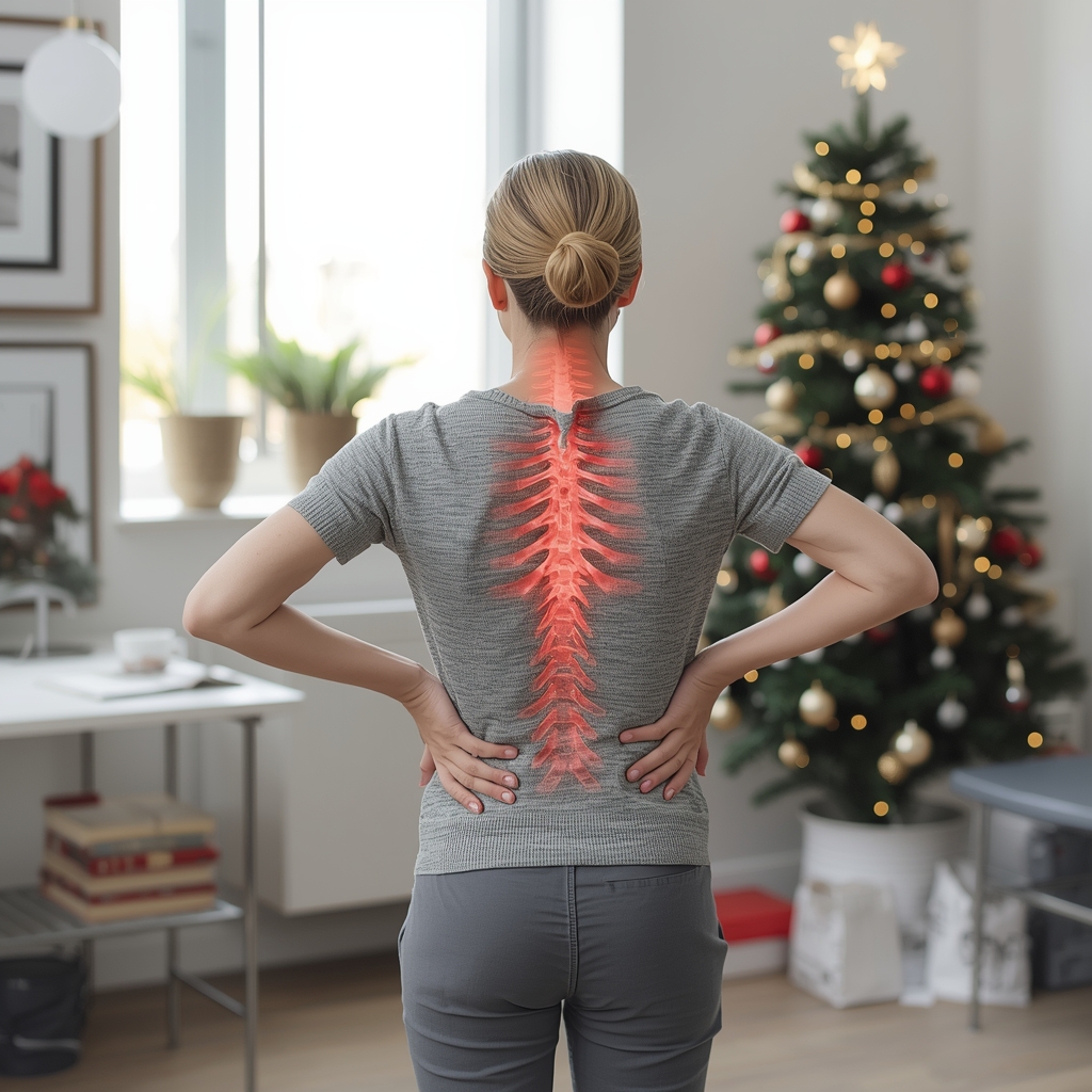 What Ergonomic Adjustments Can Help Prevent Back Pain During Winter Holiday Cleaning and Decorating?