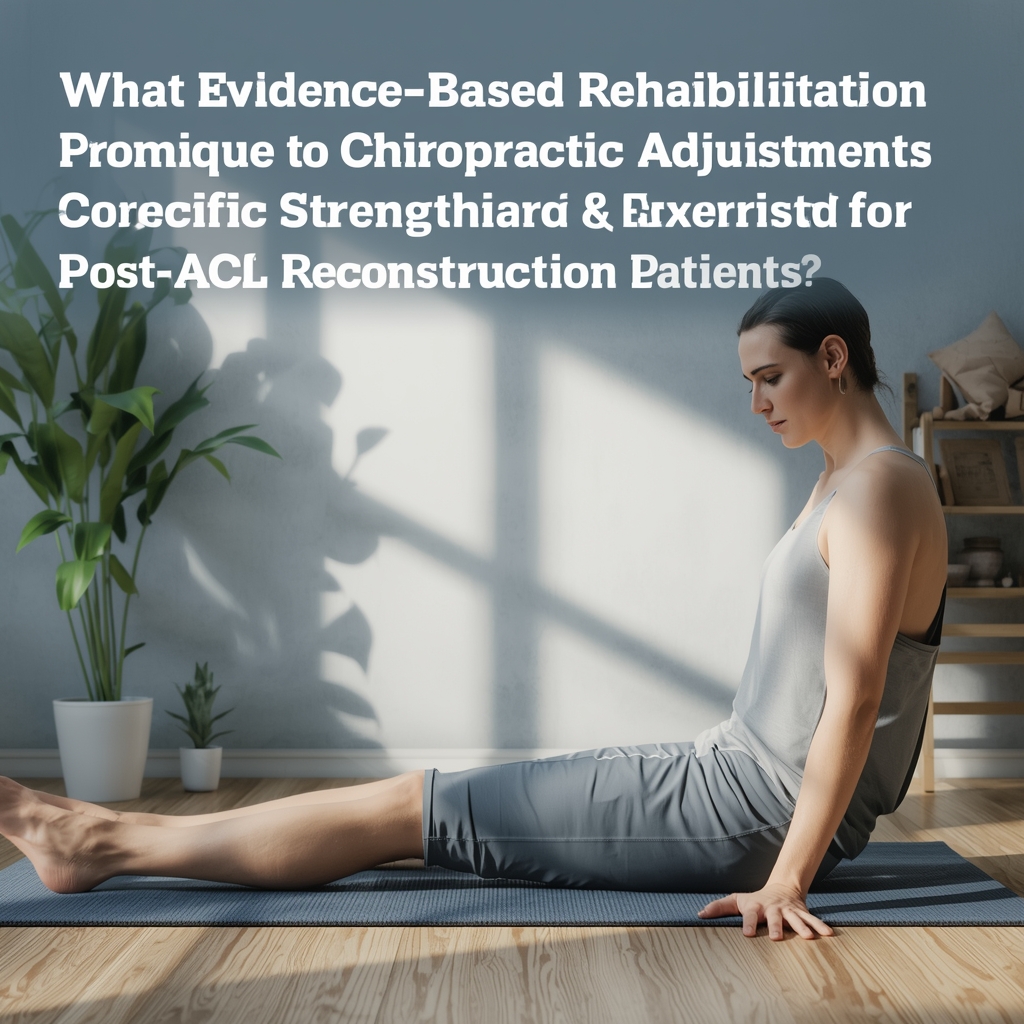 What Evidence-Based Rehabilitation Protocols Combine Chiropractic Adjustments with Specific Strengthening Exercises for Post-ACL Reconstruction Patients?