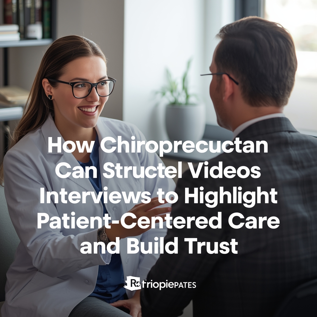 How Chiropractors Can Structure Video Interviews to Highlight Patient-Centered Care and Build Trust