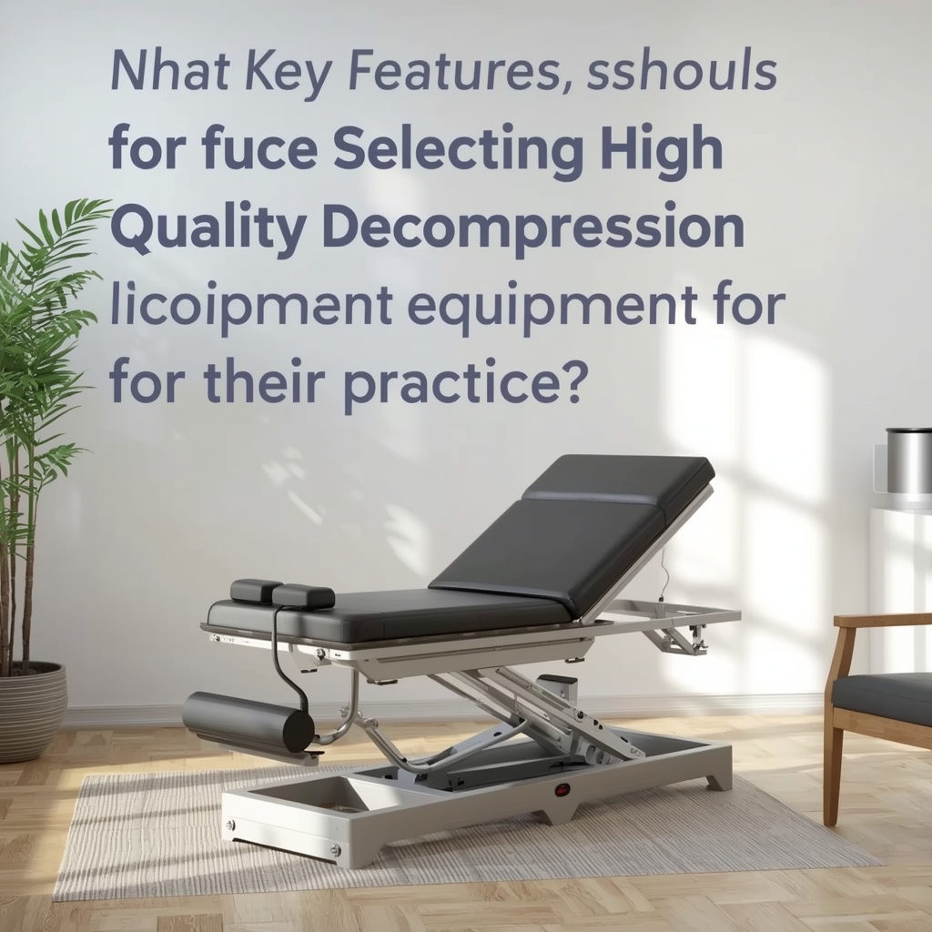 What Key Features Should Chiropractors Look for When Selecting High-Quality Spinal Decompression Equipment for Their Practice?