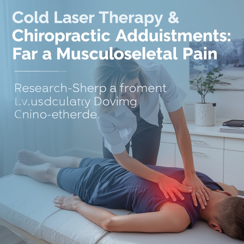Cold Laser Therapy & Chiropractic Adjustments: Research-Backed Benefits for Musculoskeletal Pain