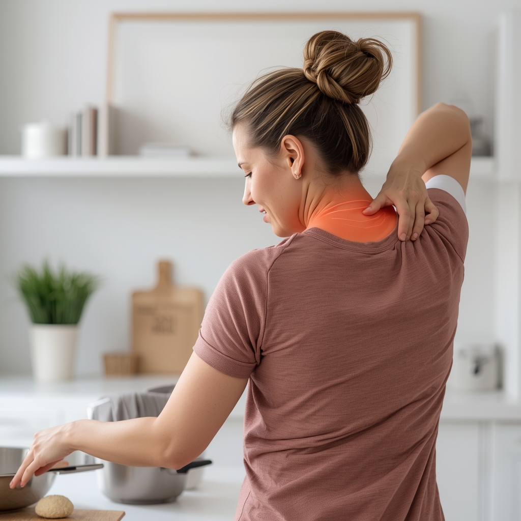 What Ergonomic Strategies Can Prevent Shoulder and Neck Strain During Holiday Cooking and Baking Sessions?