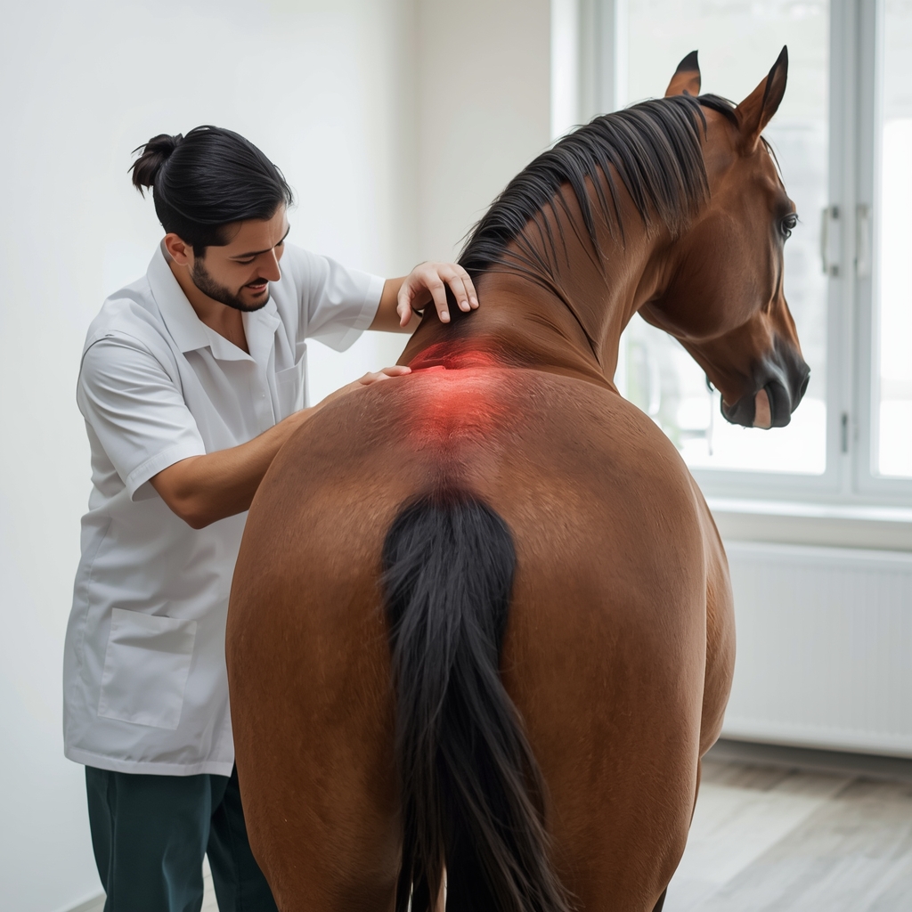 How Does Animal Chiropractic Address Common Injuries in Performance Horses, and What Techniques Are Used?