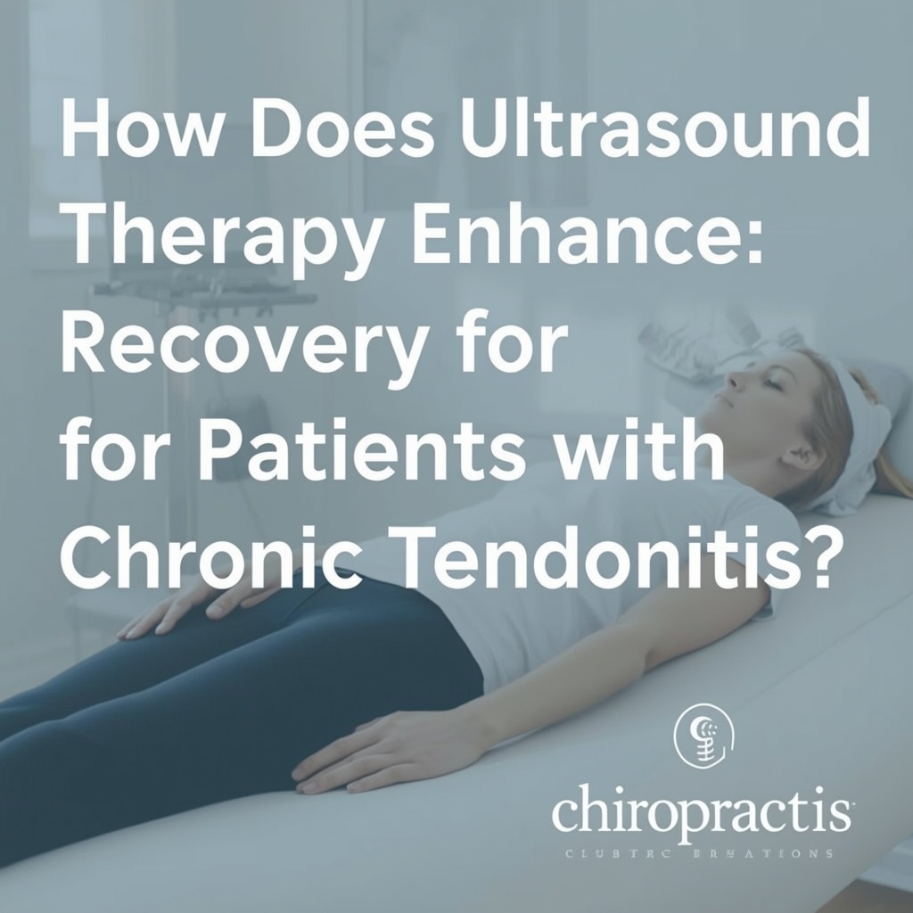 How Does Ultrasound Therapy Enhance Recovery for Patients with Chronic Tendonitis?