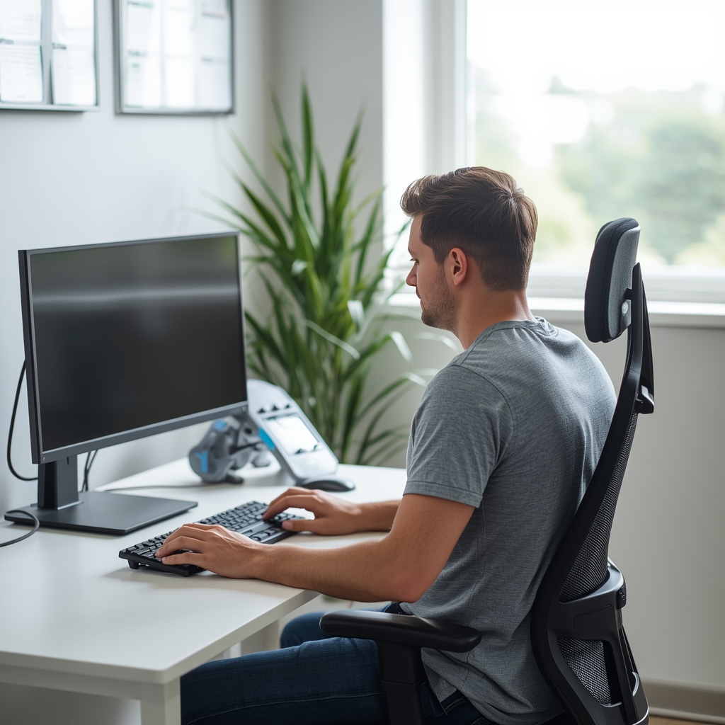 Ergonomic Workstation Modifications for Gamers with Chronic Neck Strain
