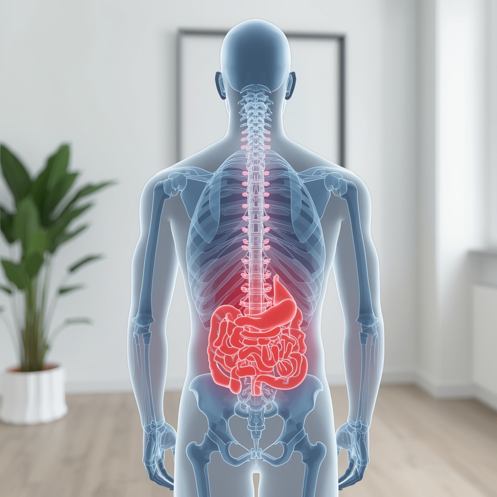 What Is the Connection Between Spinal Alignment and Digestive Health, and How Can Chiropractors Address It?