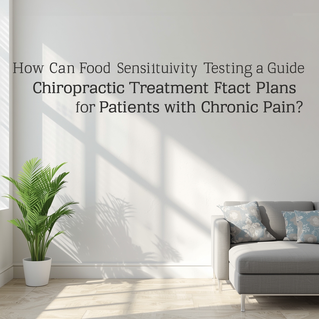How Can Food Sensitivity Testing Guide Chiropractic Treatment Plans for Patients with Chronic Pain?