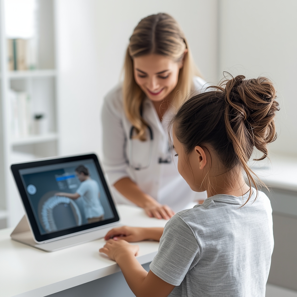 How Chiropractors Use Interactive Digital Tools to Teach Children About Spinal Health and Enhance Treatment Compliance