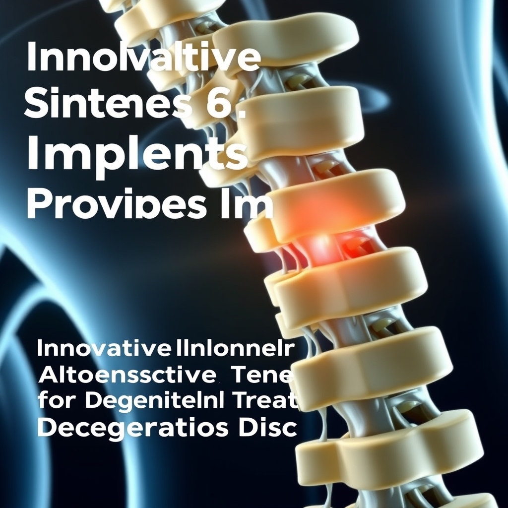 Innovative Spinal Implant Provides Alternative Treatment for Degenerative Disc Disease