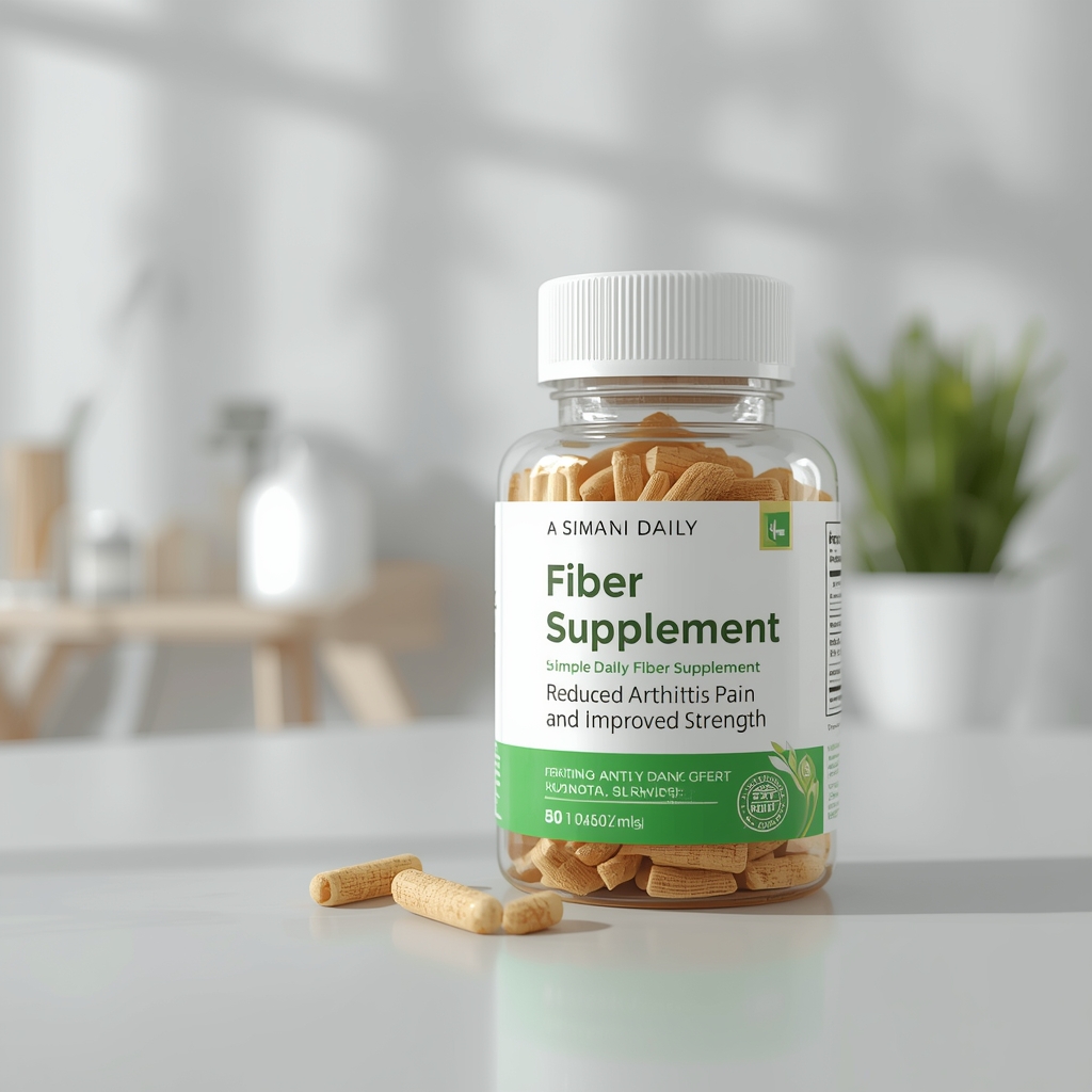A Simple Daily Fiber Supplement Reduced Arthritis Pain and Improved Strength
