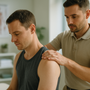 What is the chiropractic approach to chronic muscle tension?