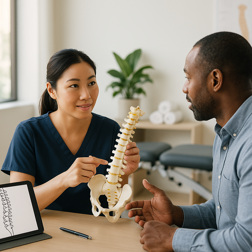 What are the expectations for communication with a chiropractor?