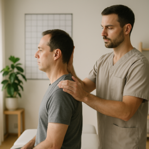 What is the chiropractic treatment for forward head posture?