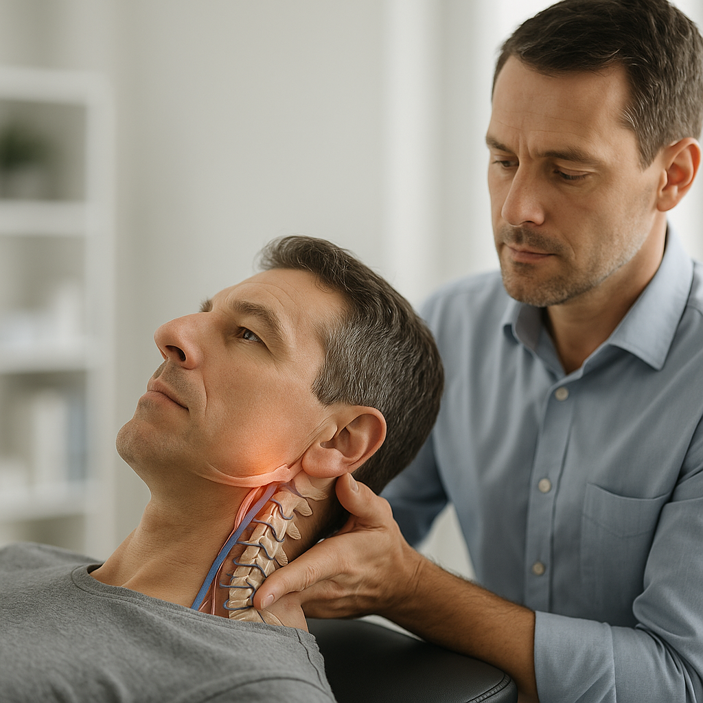 What is the risk of stroke from chiropractic neck adjustments?
