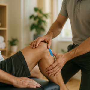 What is the chiropractic treatment for knee pain?