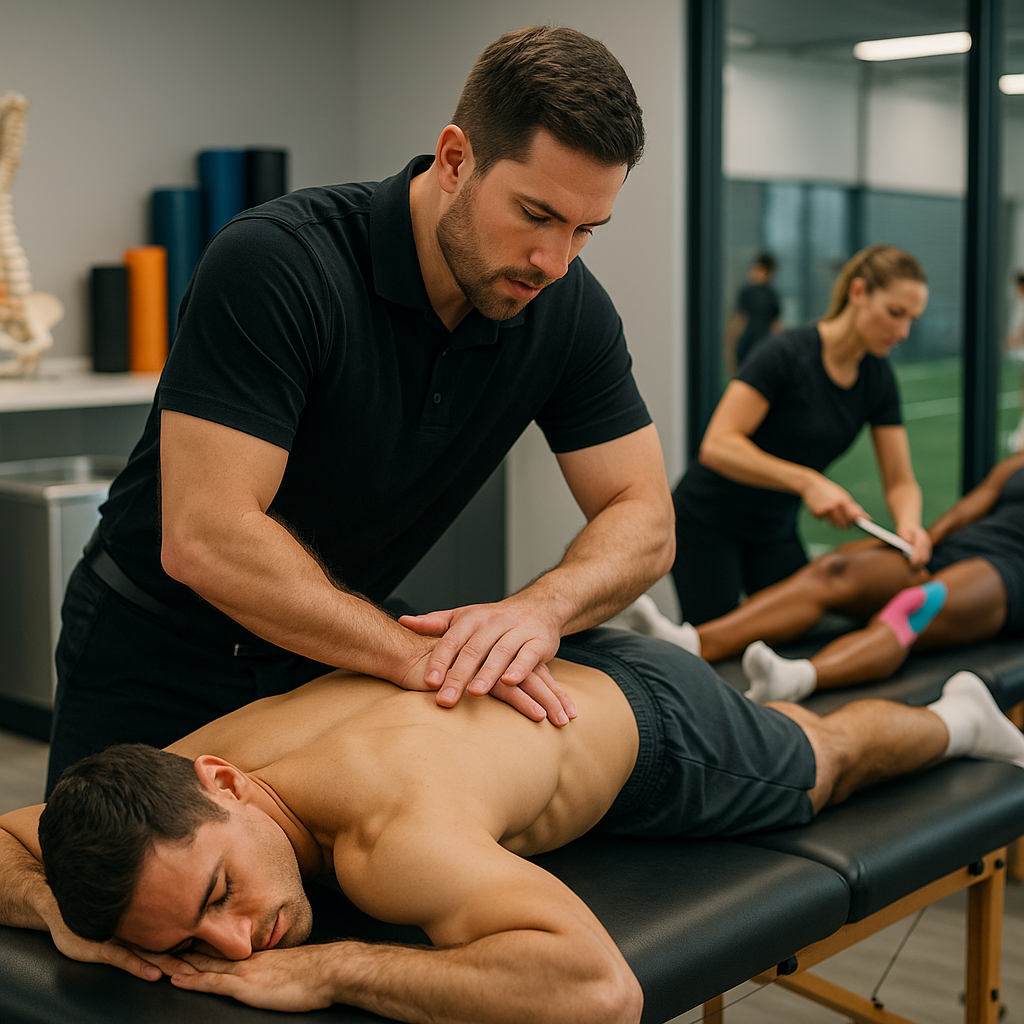 What are the chiropractic treatments used in professional sports?