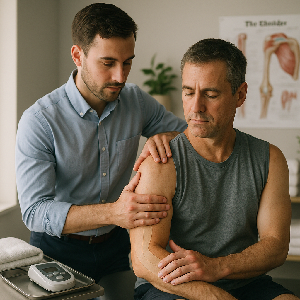 What is the chiropractic treatment for bursitis?